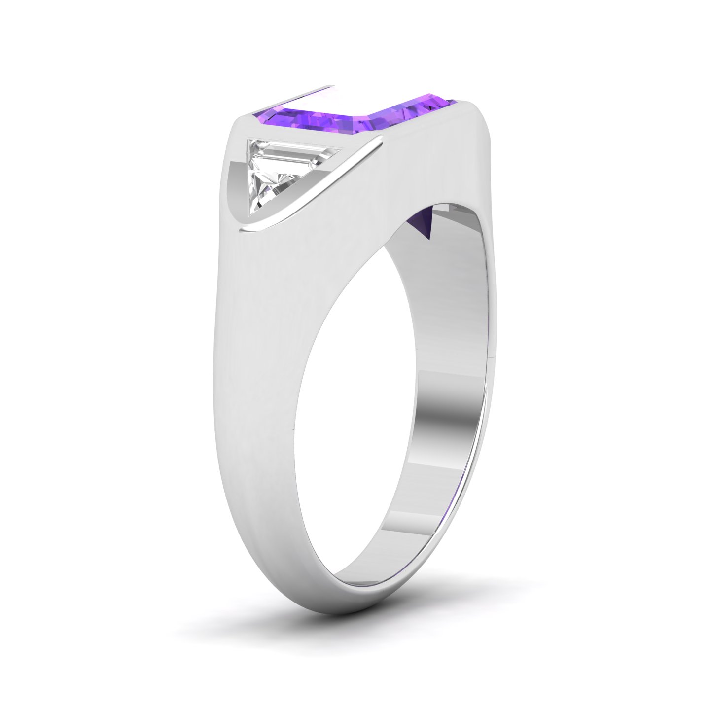 Prism of Grace Amethyst Ring