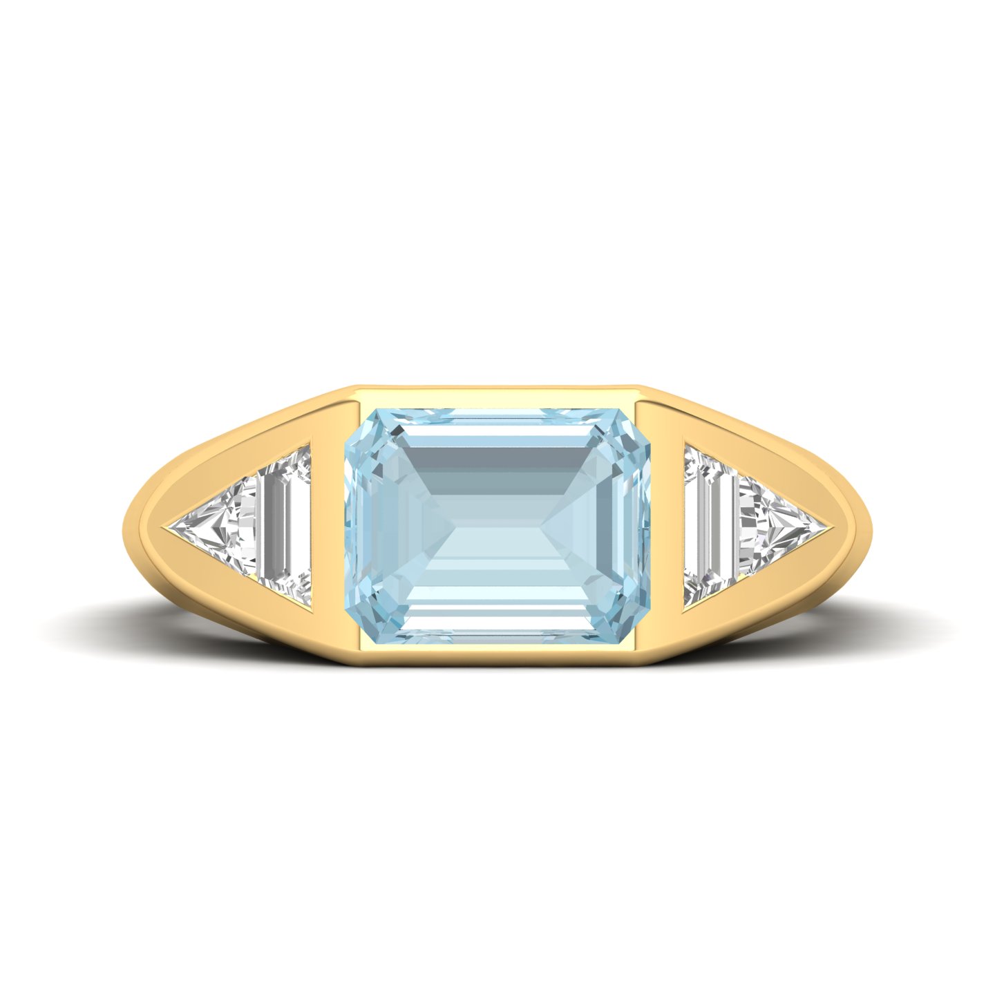 Prism of Grace Aquamarine Ring
