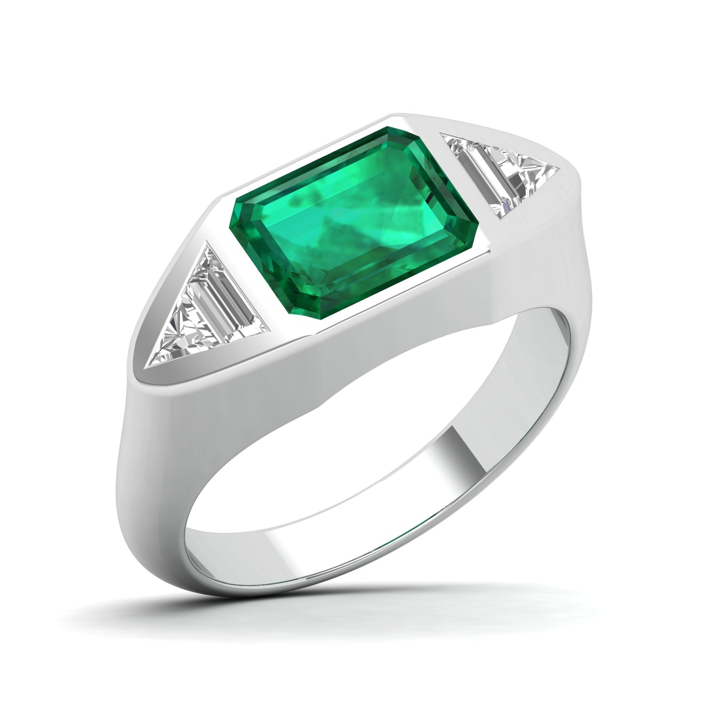 Prism of Grace emerald Ring