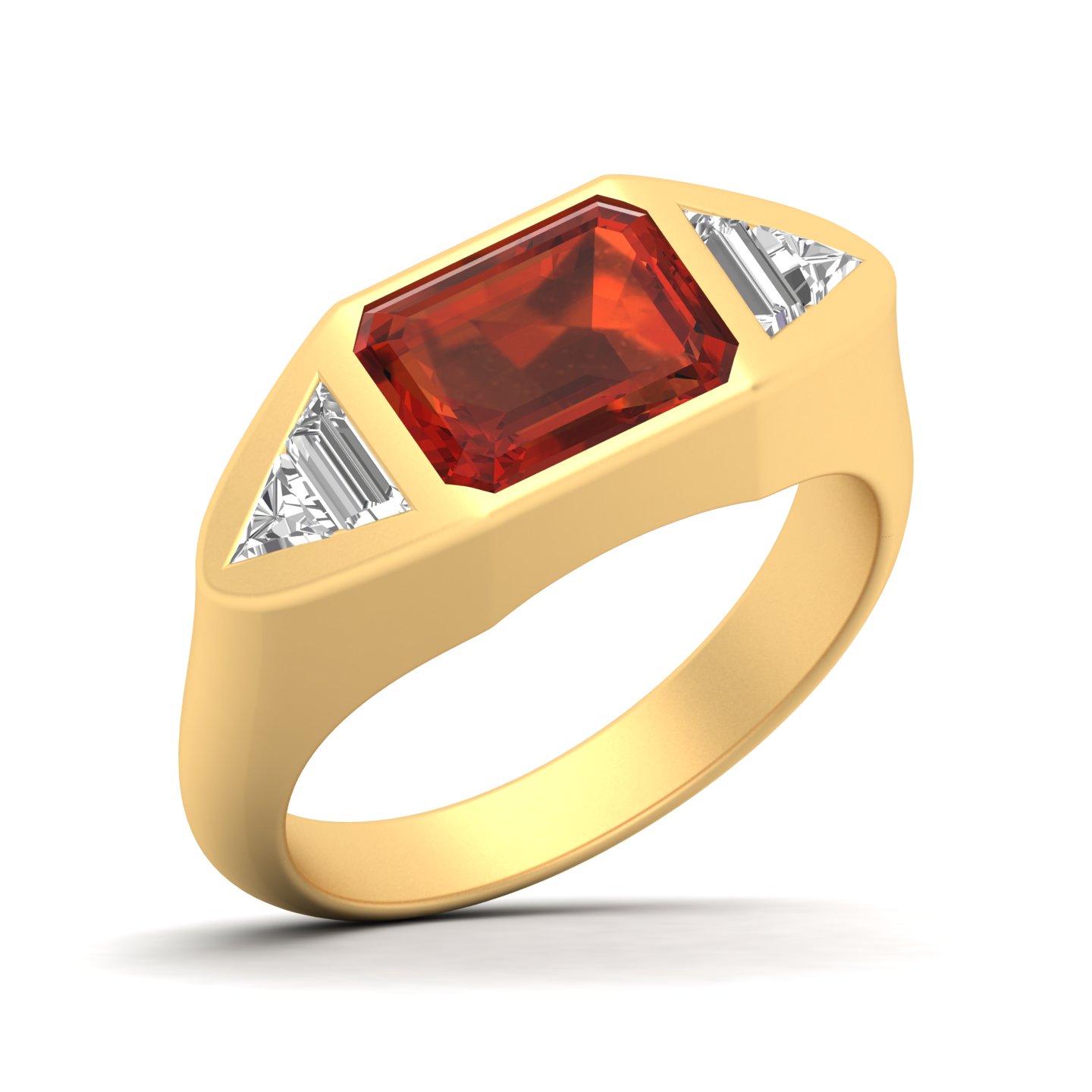 Prism of Grace Hessonite Ring