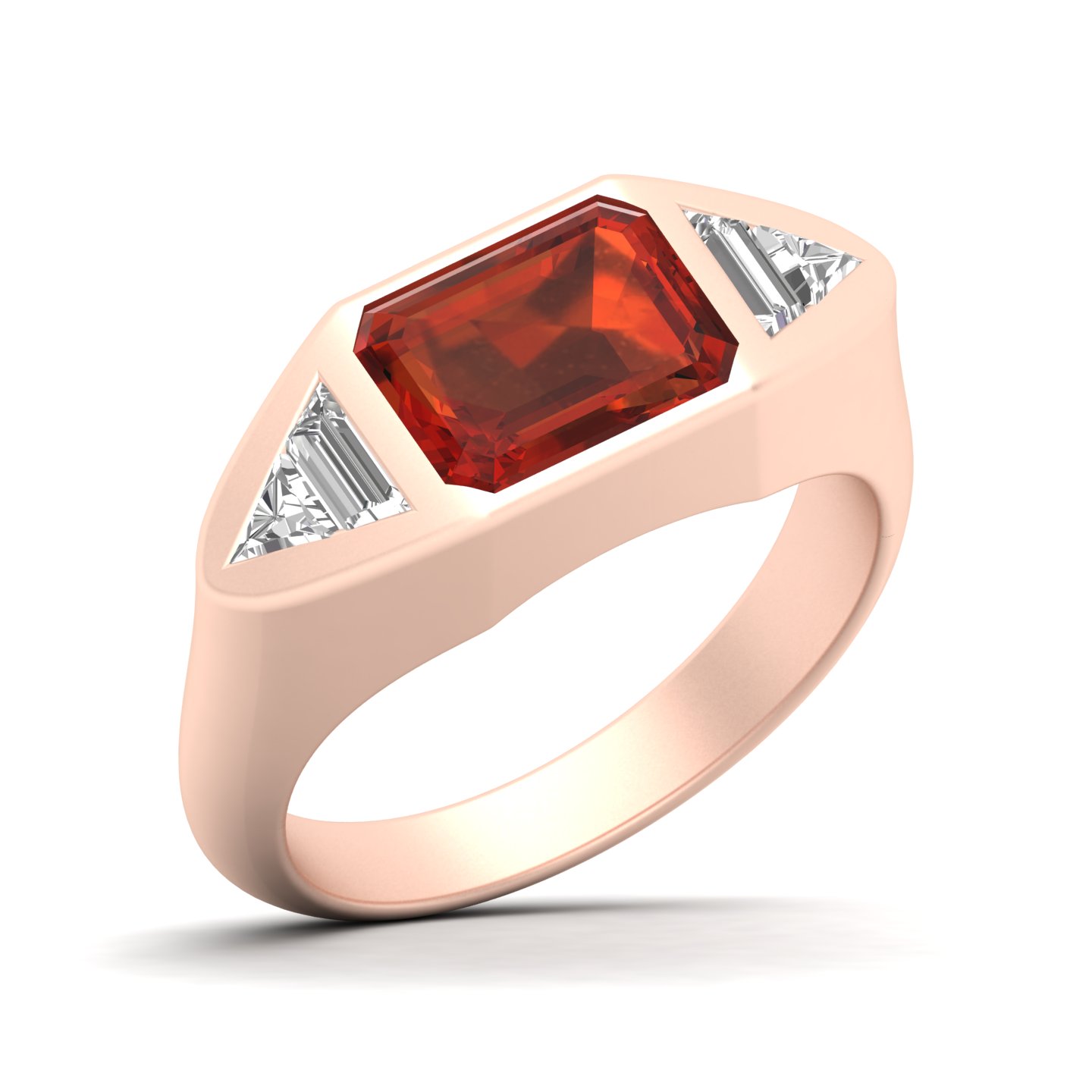 Prism of Grace Hessonite Ring