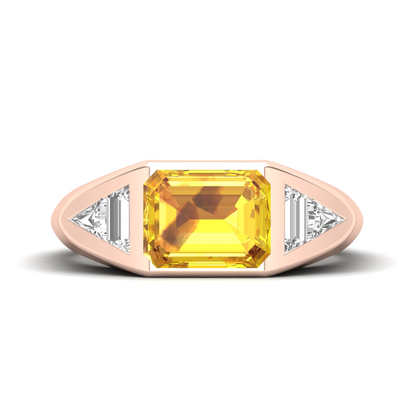 Prism of Grace Yellow Sapphire Ring
