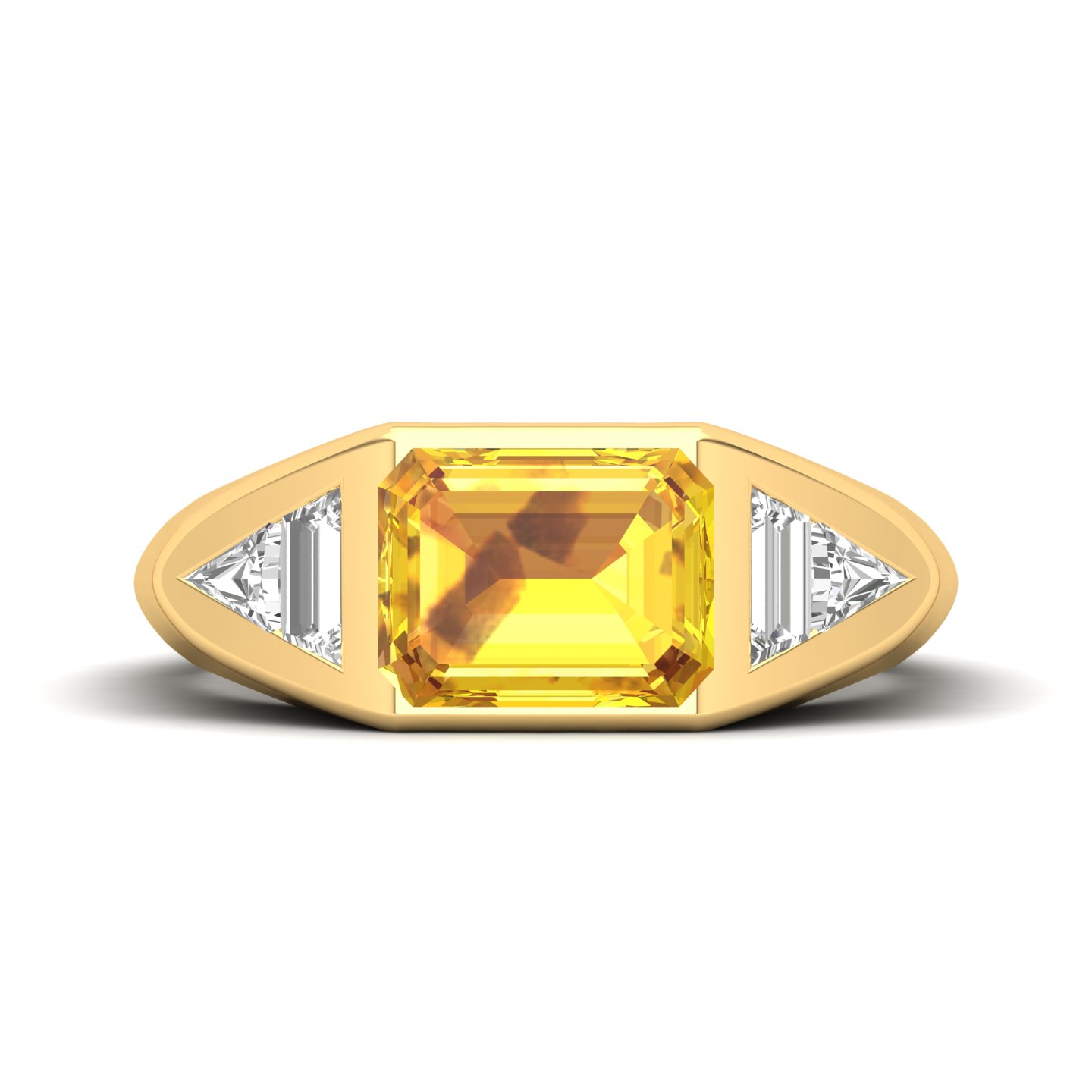 Prism of Grace Yellow Sapphire Ring