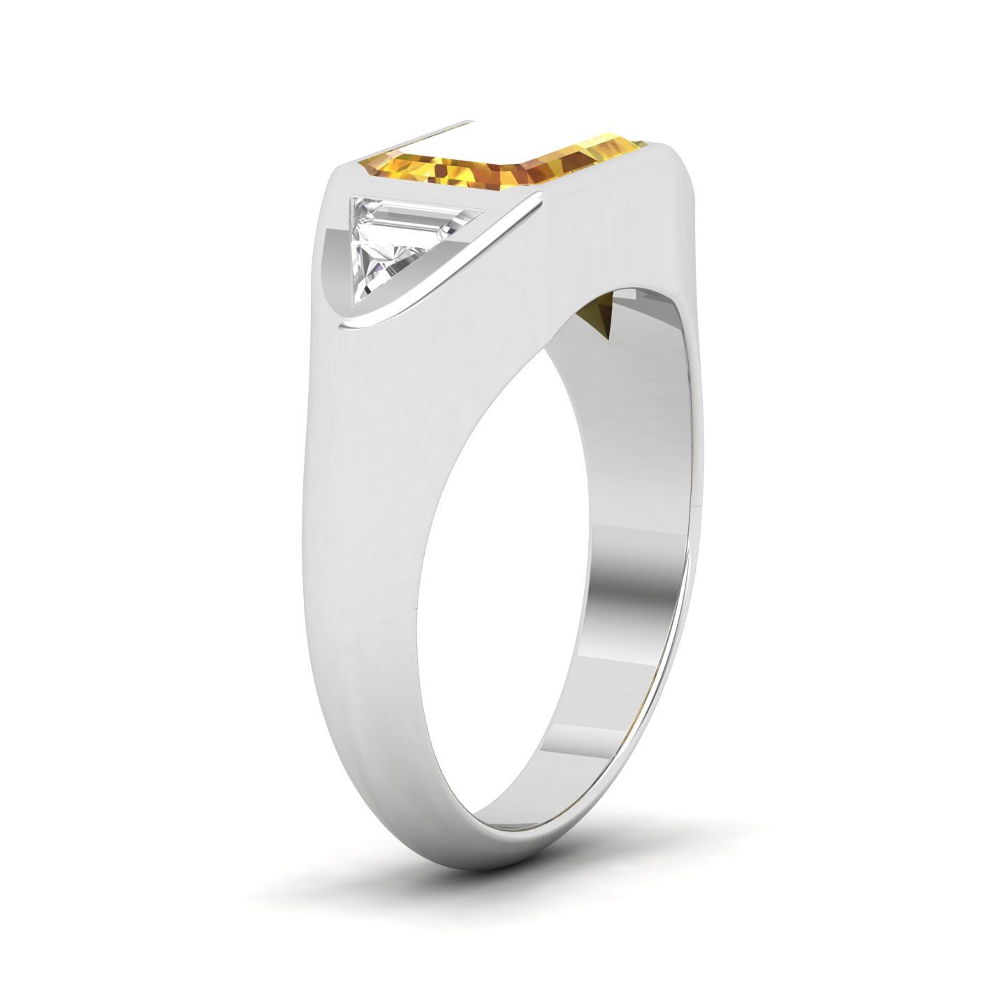 Prism of Grace Yellow Sapphire Ring