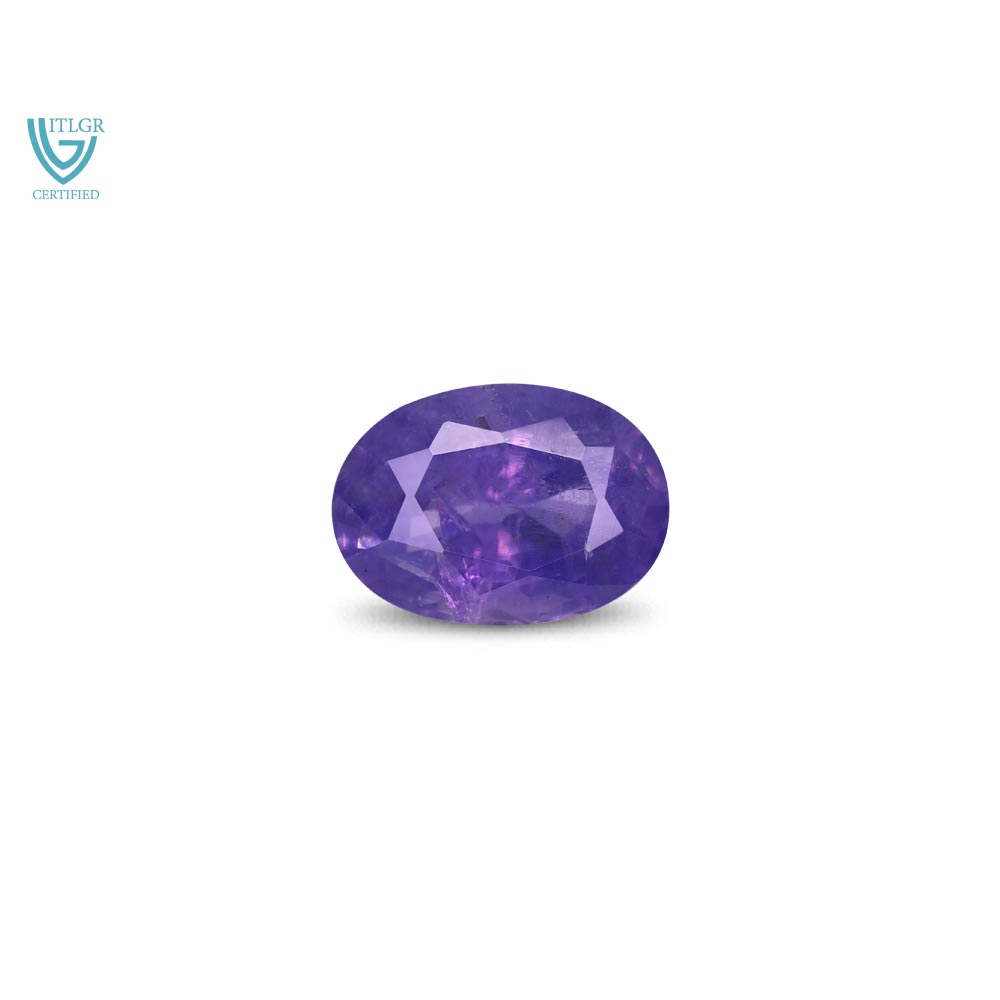 Purple Sapphire - 6.39 Carat