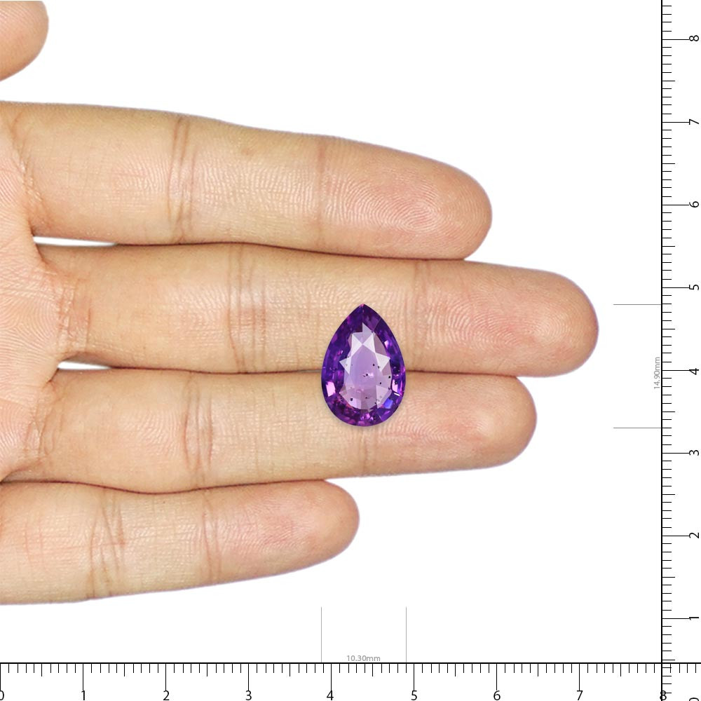 Purple Sapphire - 6.43 Carat