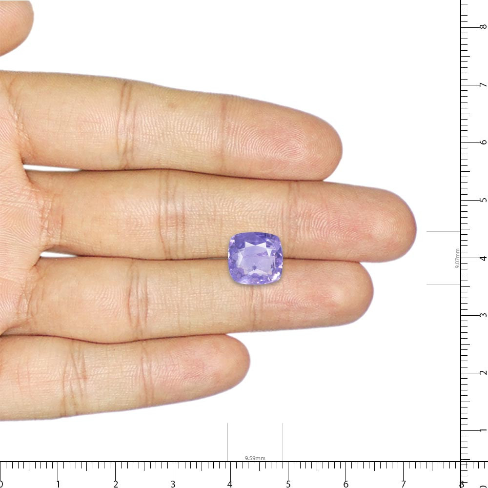 Purple Sapphire (Khooni Neelam) - 5.54 Carat