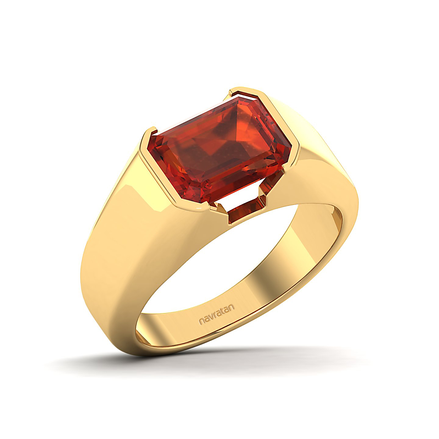 Regal Hessonite Gold Rings