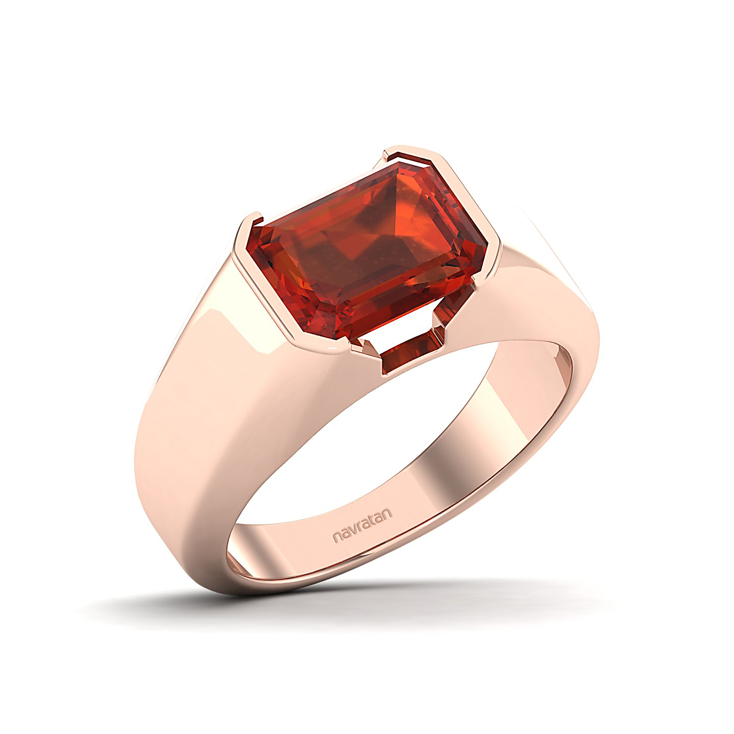 Regal Hessonite Gold Rings
