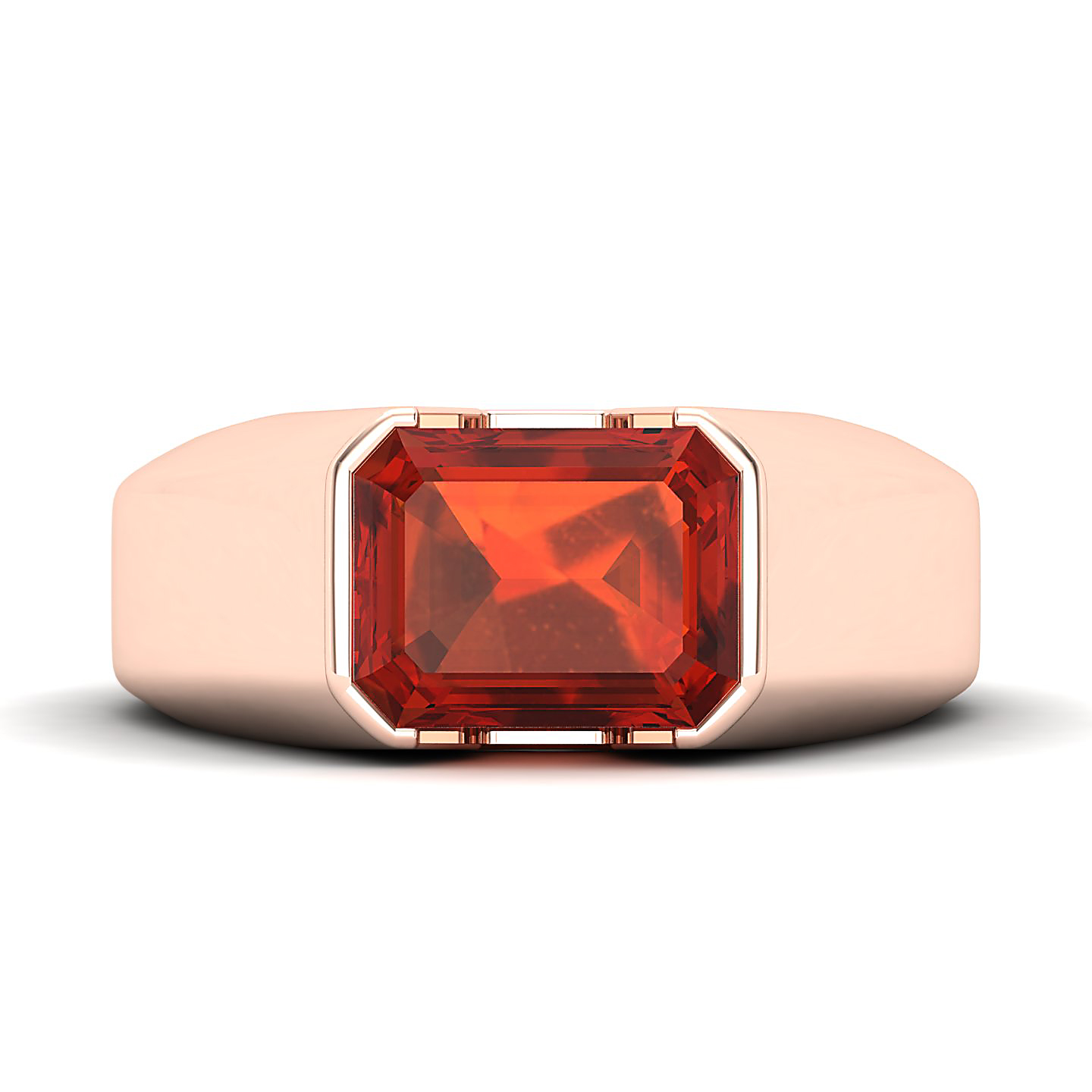 Regal Hessonite Gold Rings