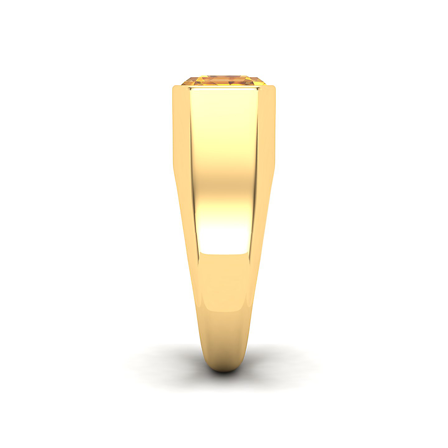 Regal Yellow Sapphire Gold Ring