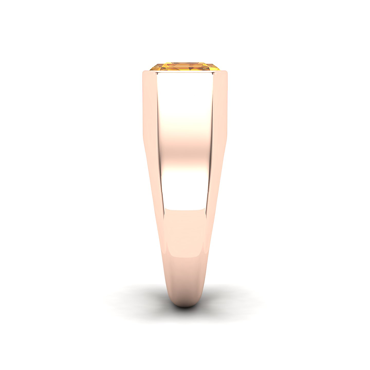 Regal Yellow Sapphire Gold Ring
