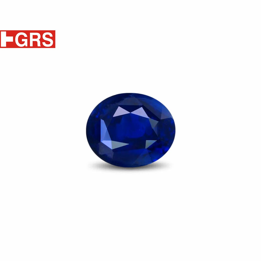 Royal Blue Sapphire - 4.07 Carat