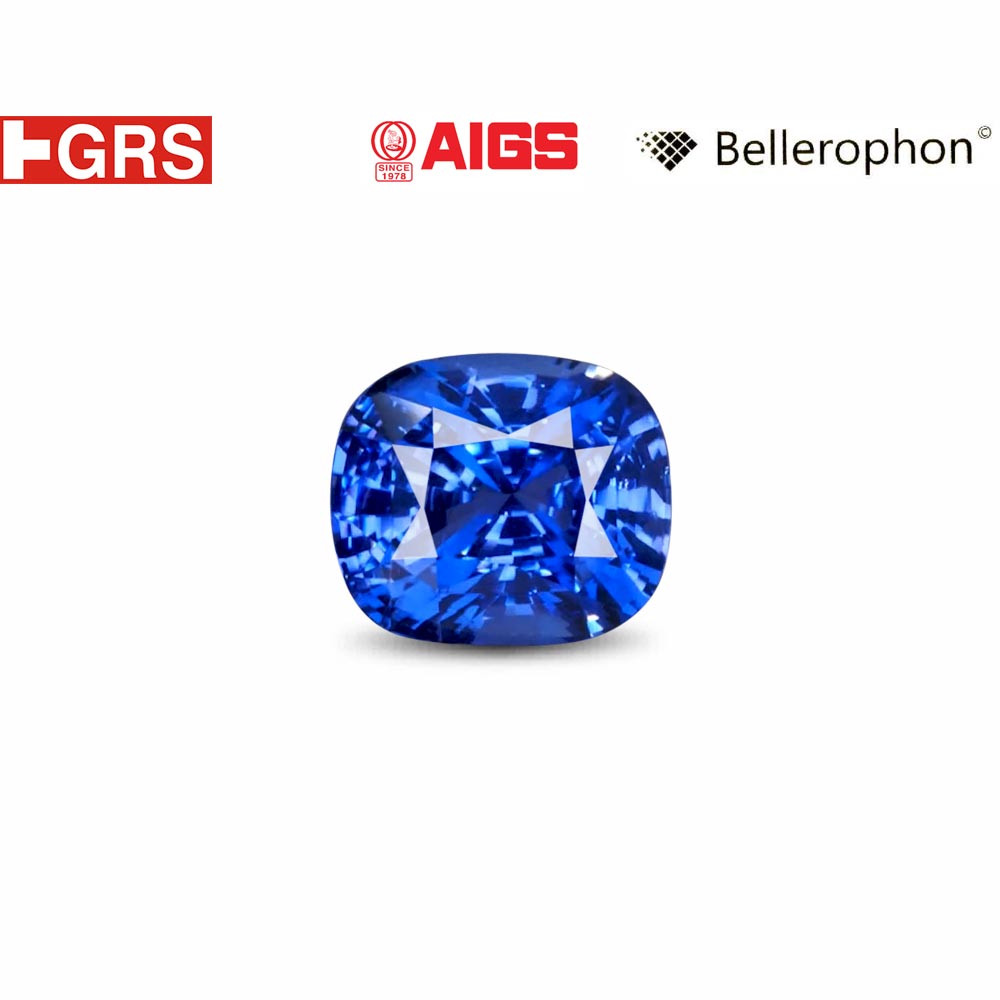 Royal Blue Sapphire - 5.48 Carat