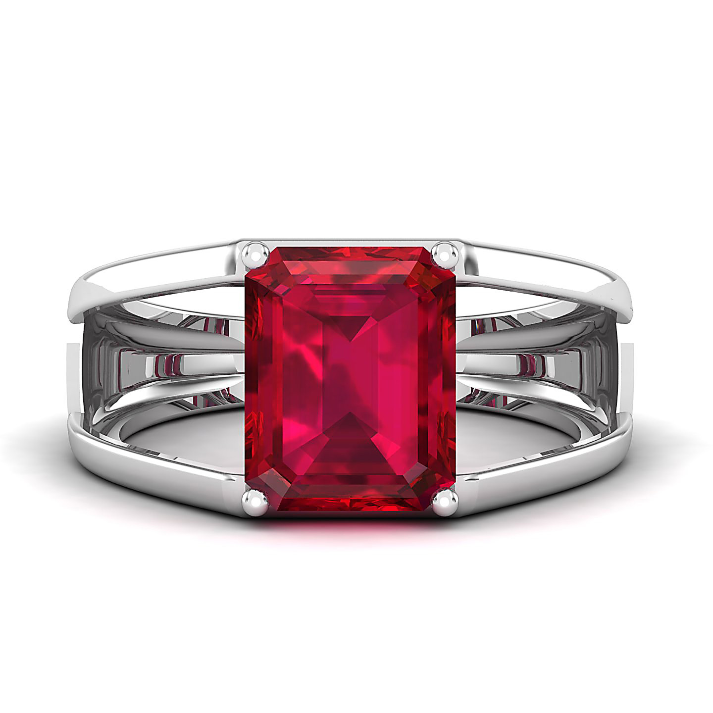 Eternal Ruby Gold Ring