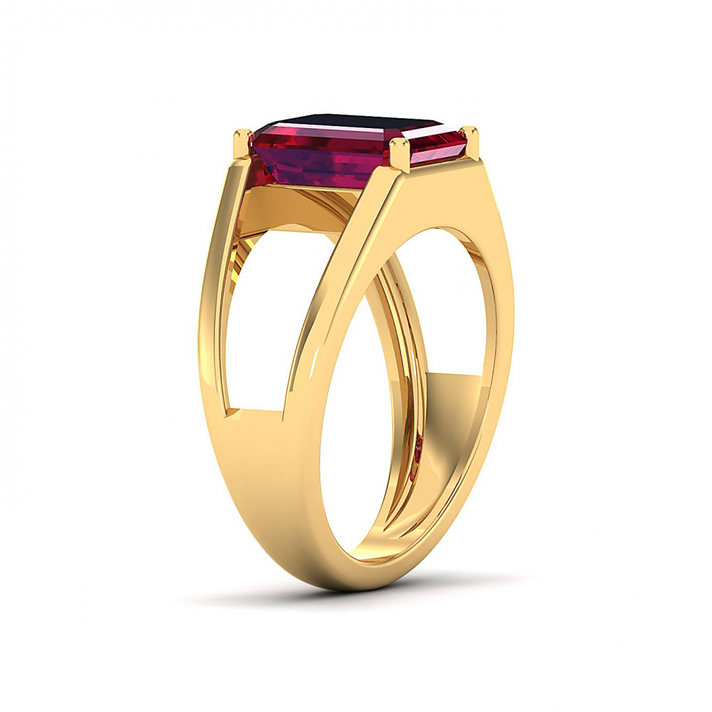 Eternal Ruby Gold Ring