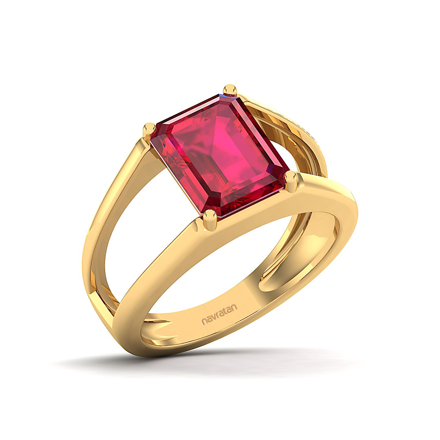 Eternal Ruby Gold Ring