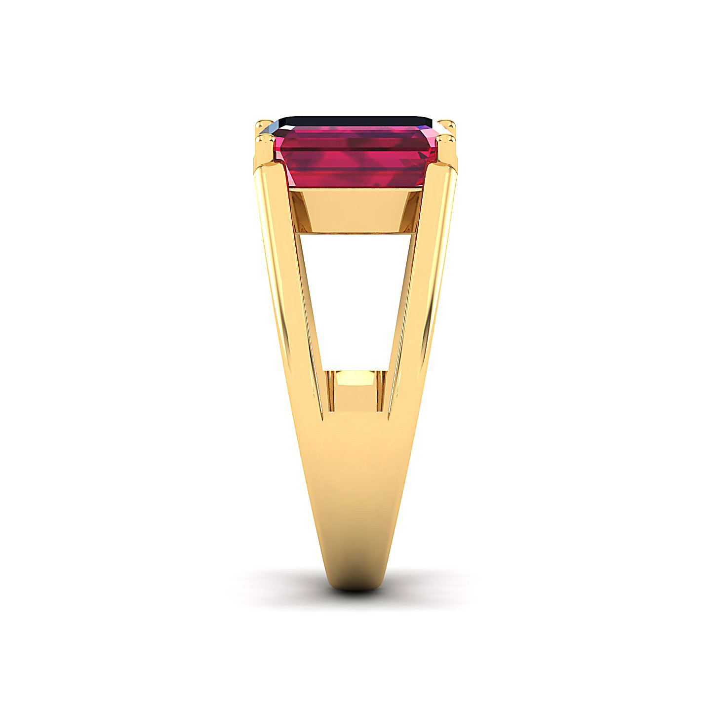 Eternal Ruby Gold Ring
