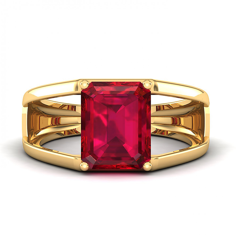 Eternal Ruby Gold Ring