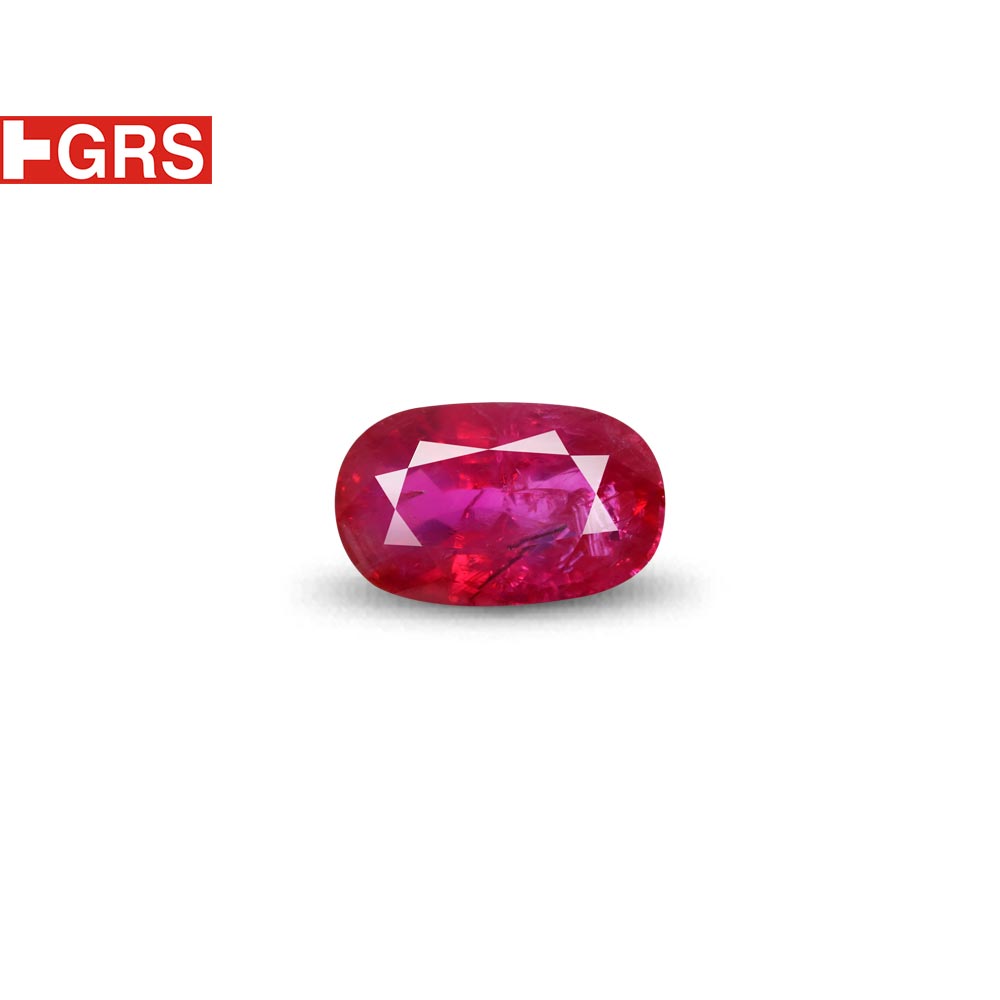 Natural Burma Ruby - 5.72 Carat