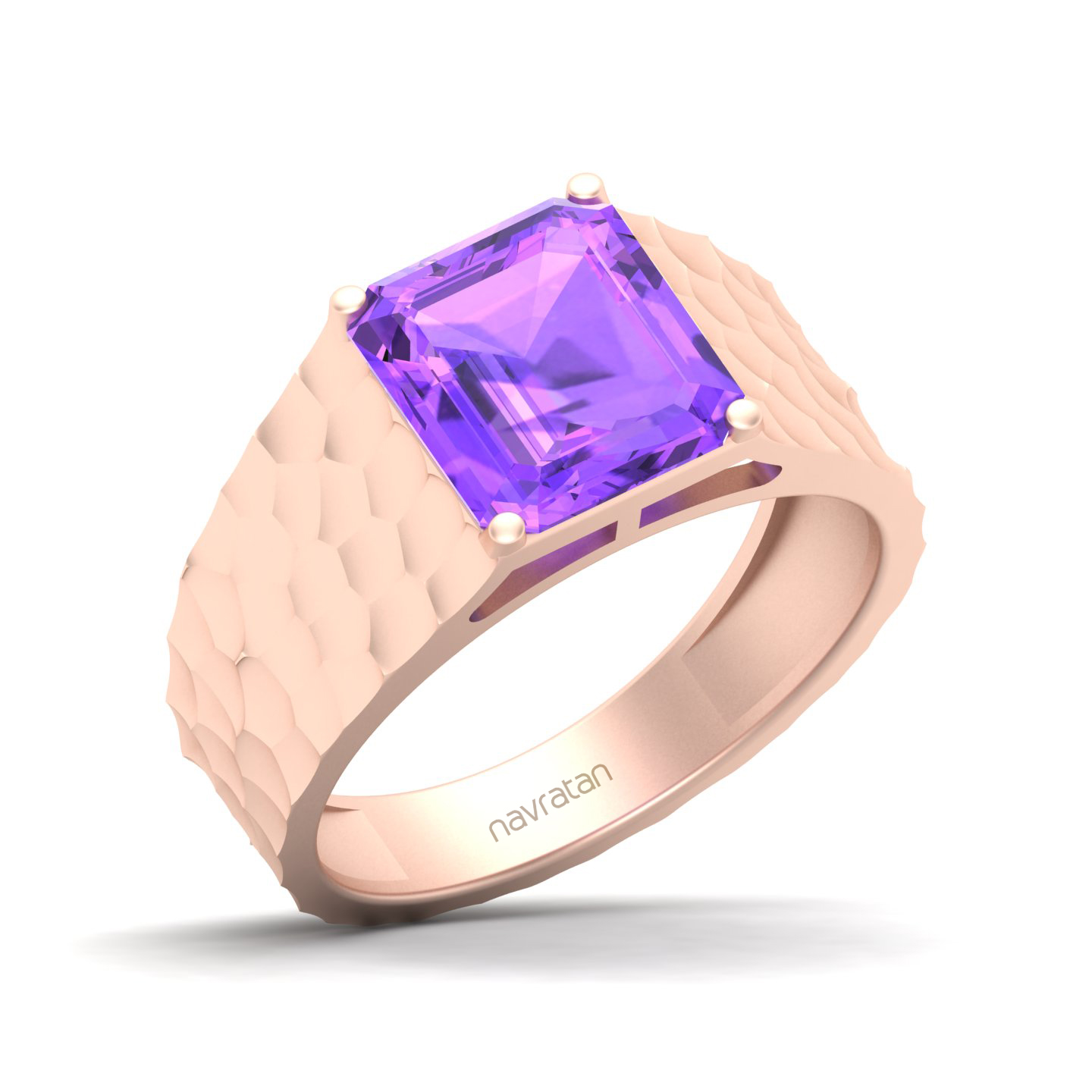 Solitaire Marvel Amethyst Ring