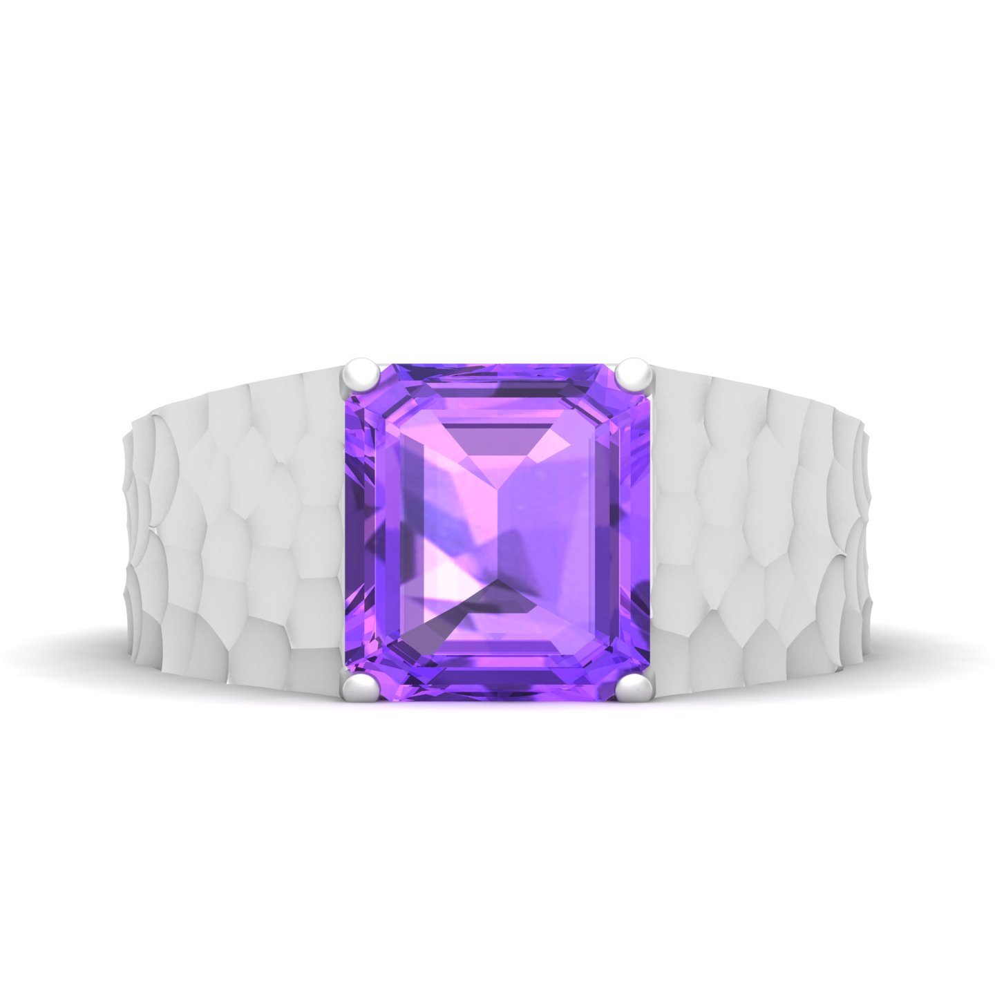 Solitaire Marvel Amethyst Ring