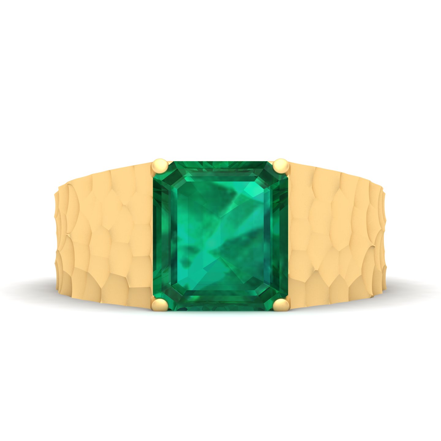 Solitaire Marvel emerald Ring