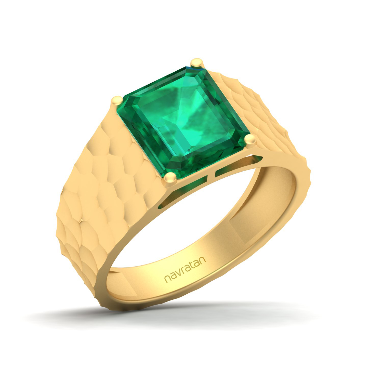 Solitaire Marvel emerald Ring