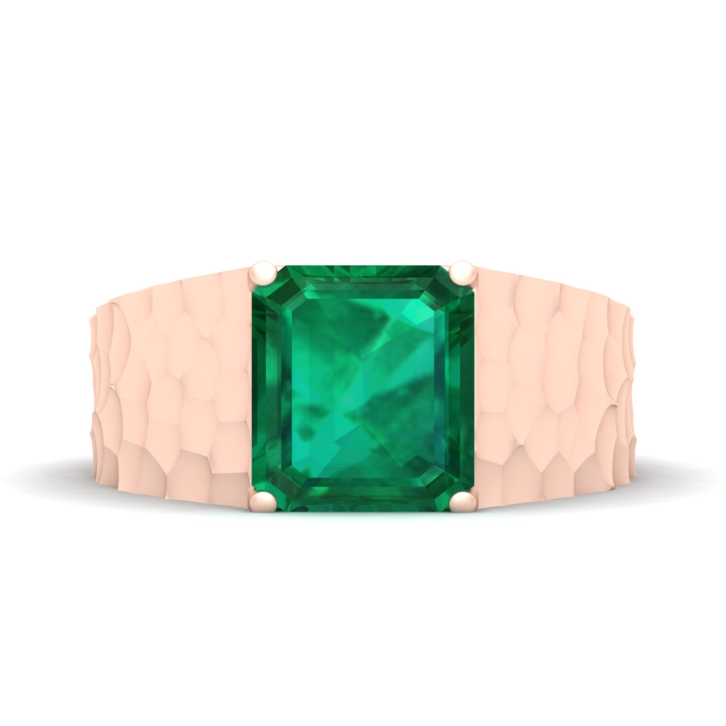 Solitaire Marvel emerald Ring