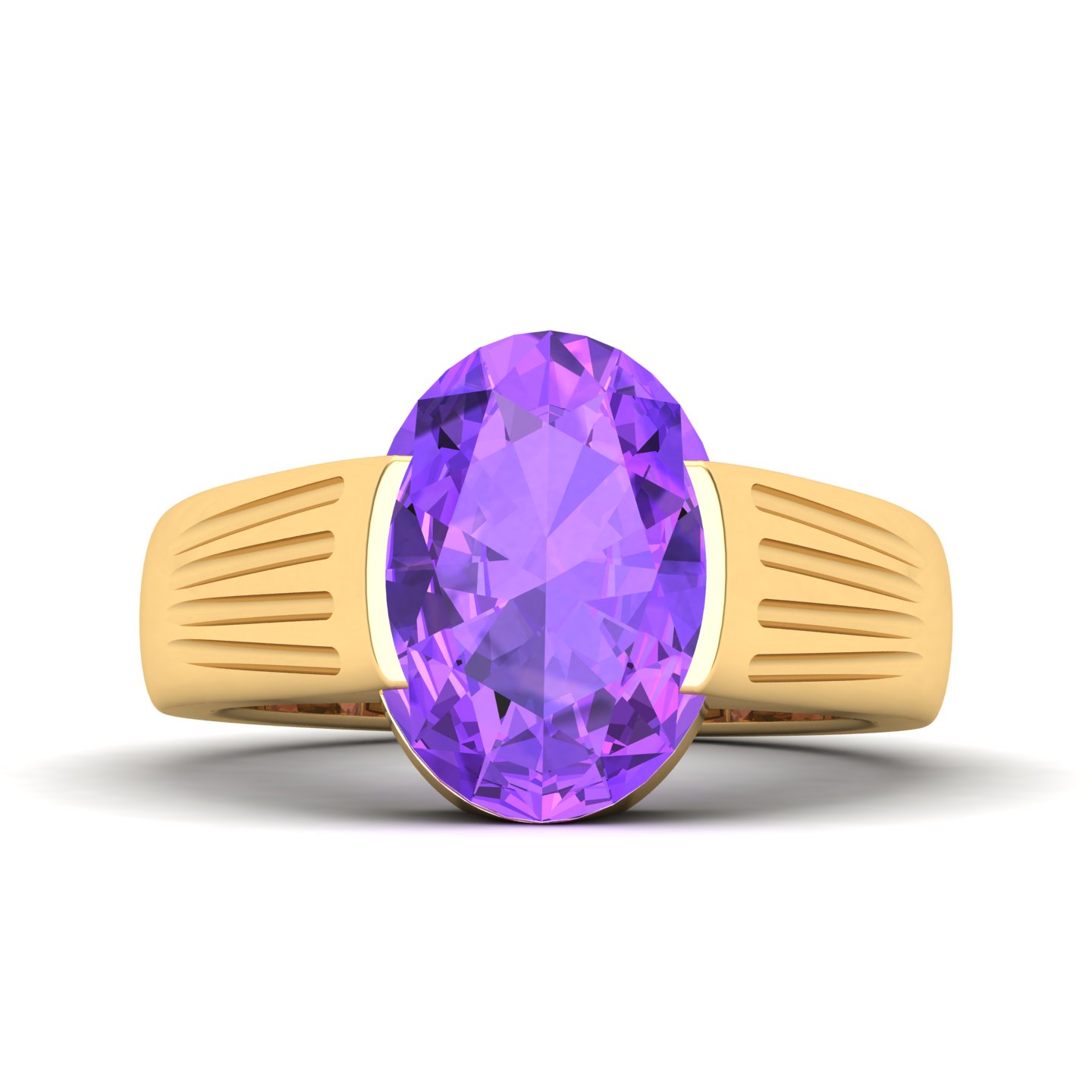 Sunshine Quest Amethyst Ring