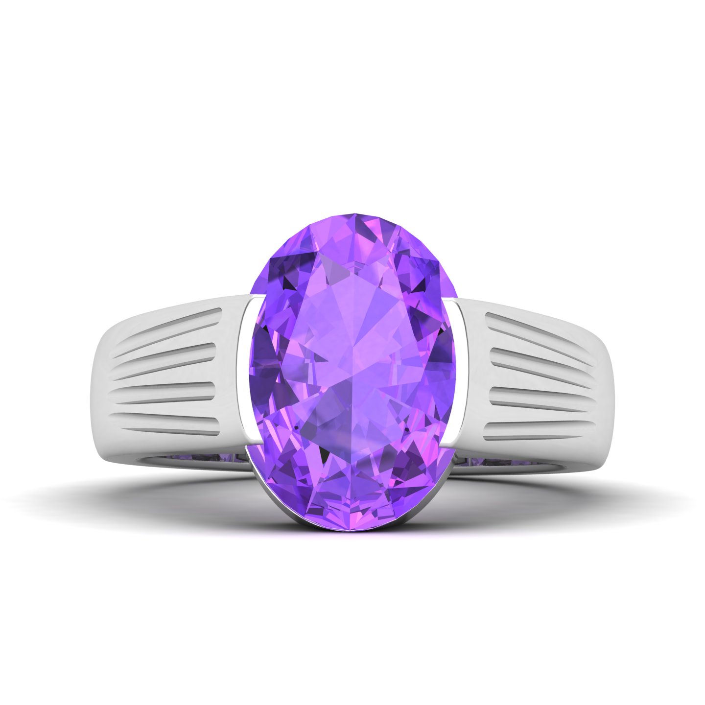Sunshine Quest Amethyst Ring
