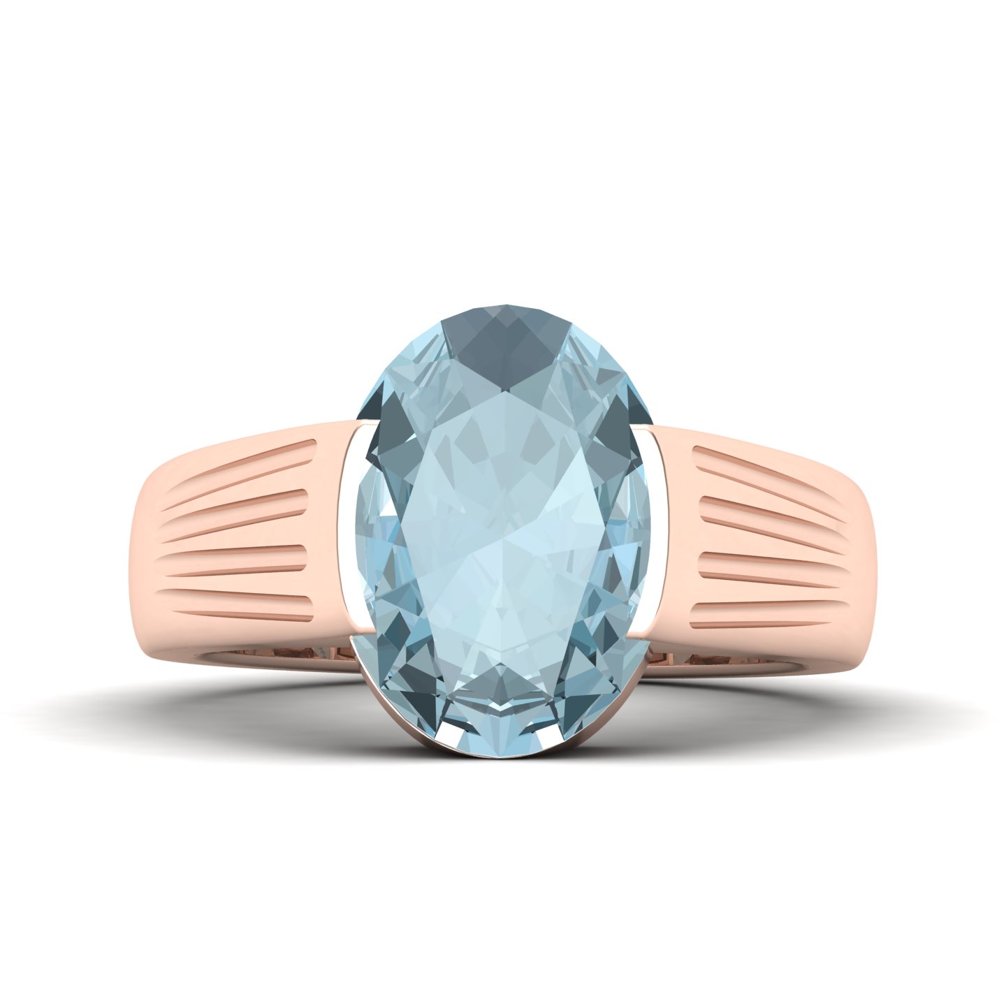 Sunshine Quest Aquamarine Ring
