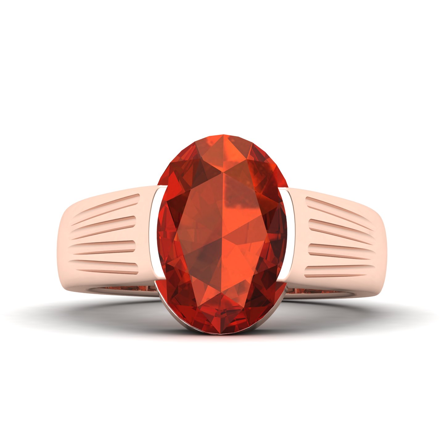 Sunshine Quest Hessonite Ring