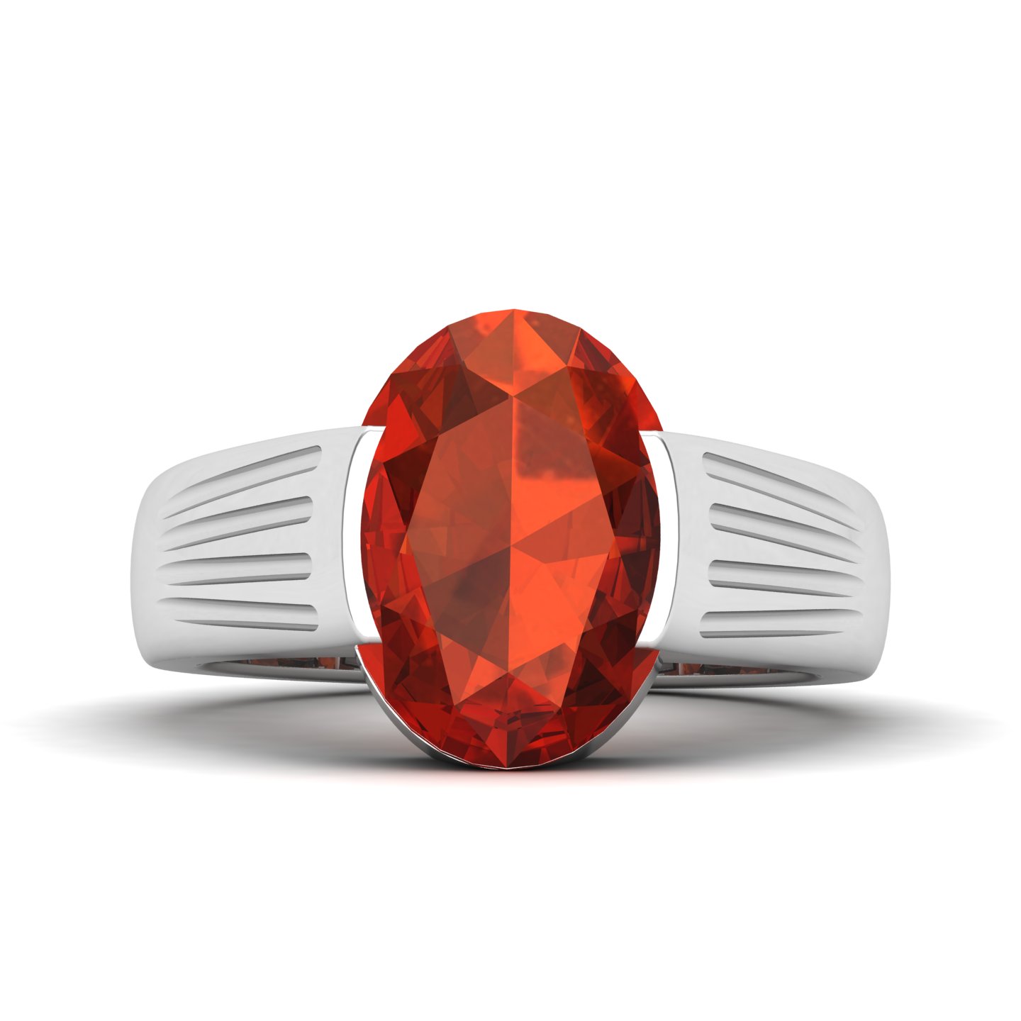Sunshine Quest Hessonite Ring