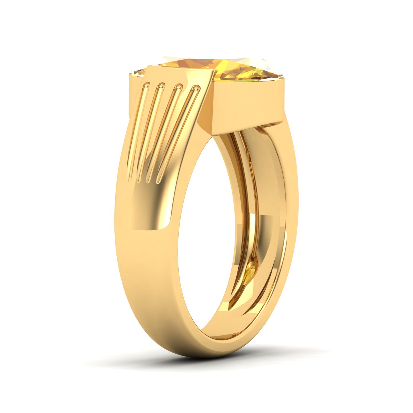 Sunshine Quest Yellow Sapphire Ring