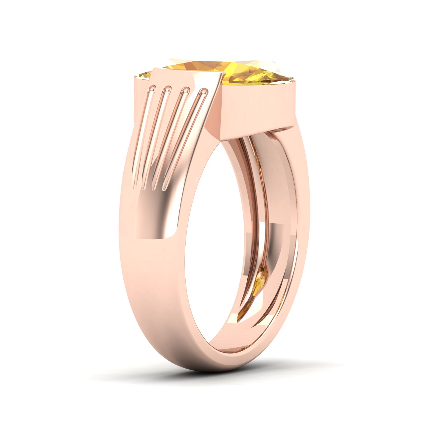 Sunshine Quest Yellow Sapphire Ring