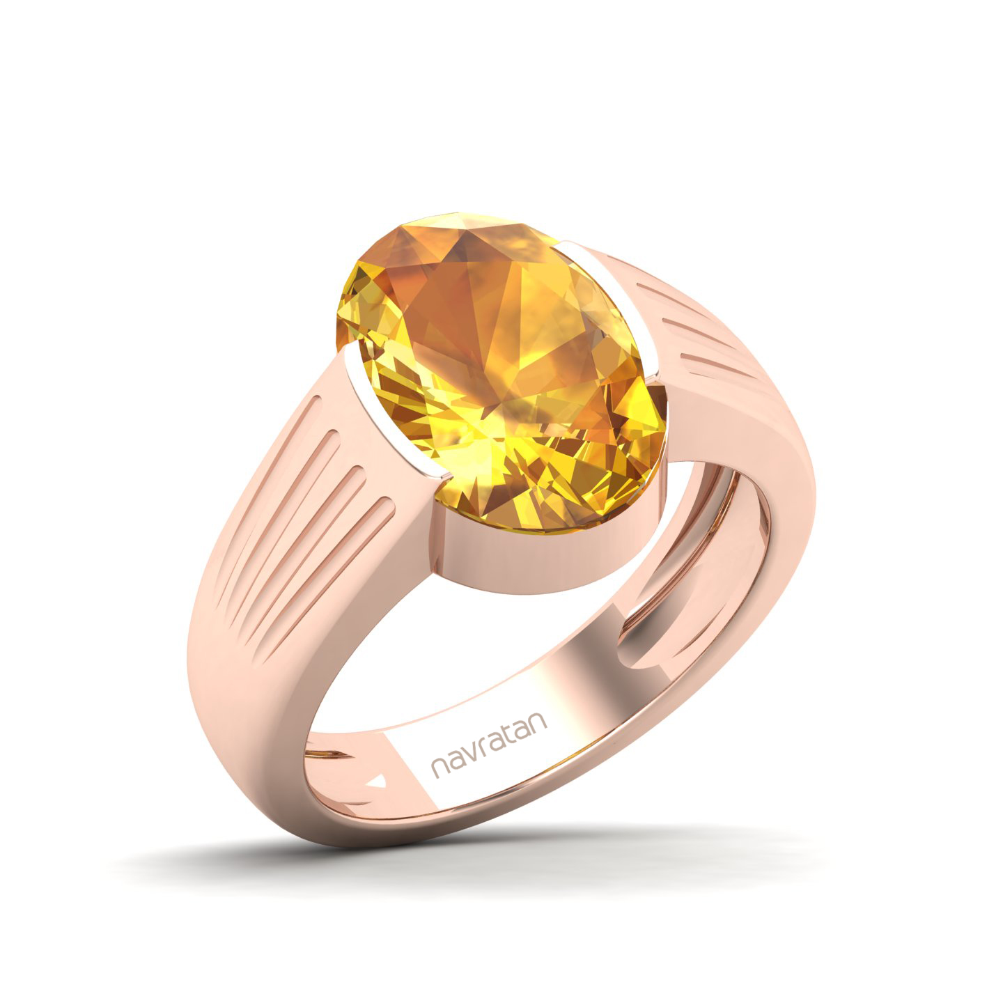 Sunshine Quest Yellow Sapphire Ring