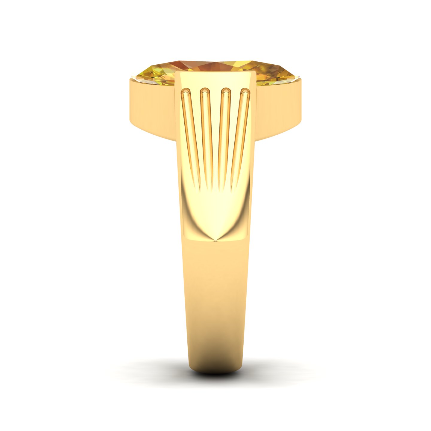 Sunshine Quest Yellow Sapphire Ring