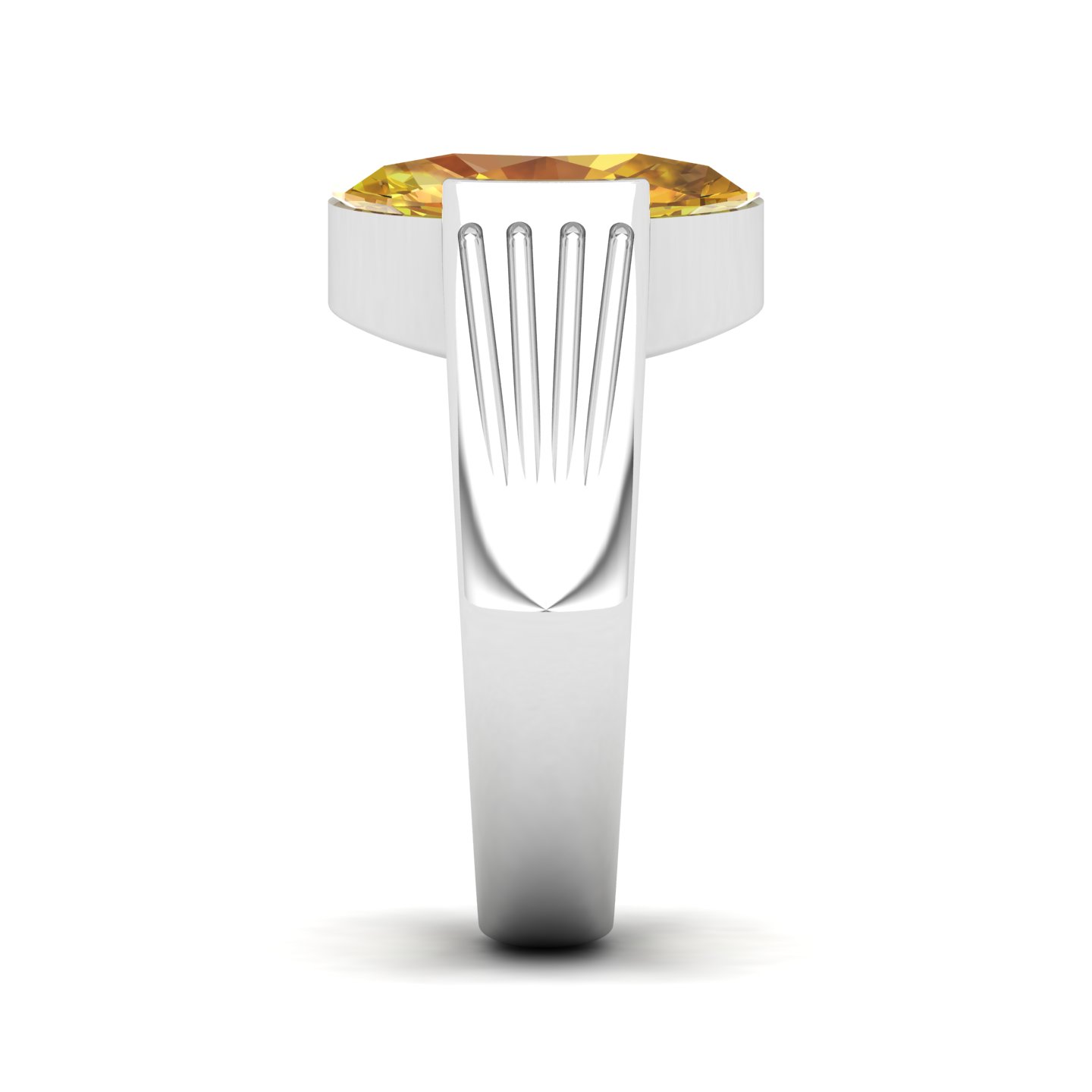 Sunshine Quest Yellow Sapphire Ring