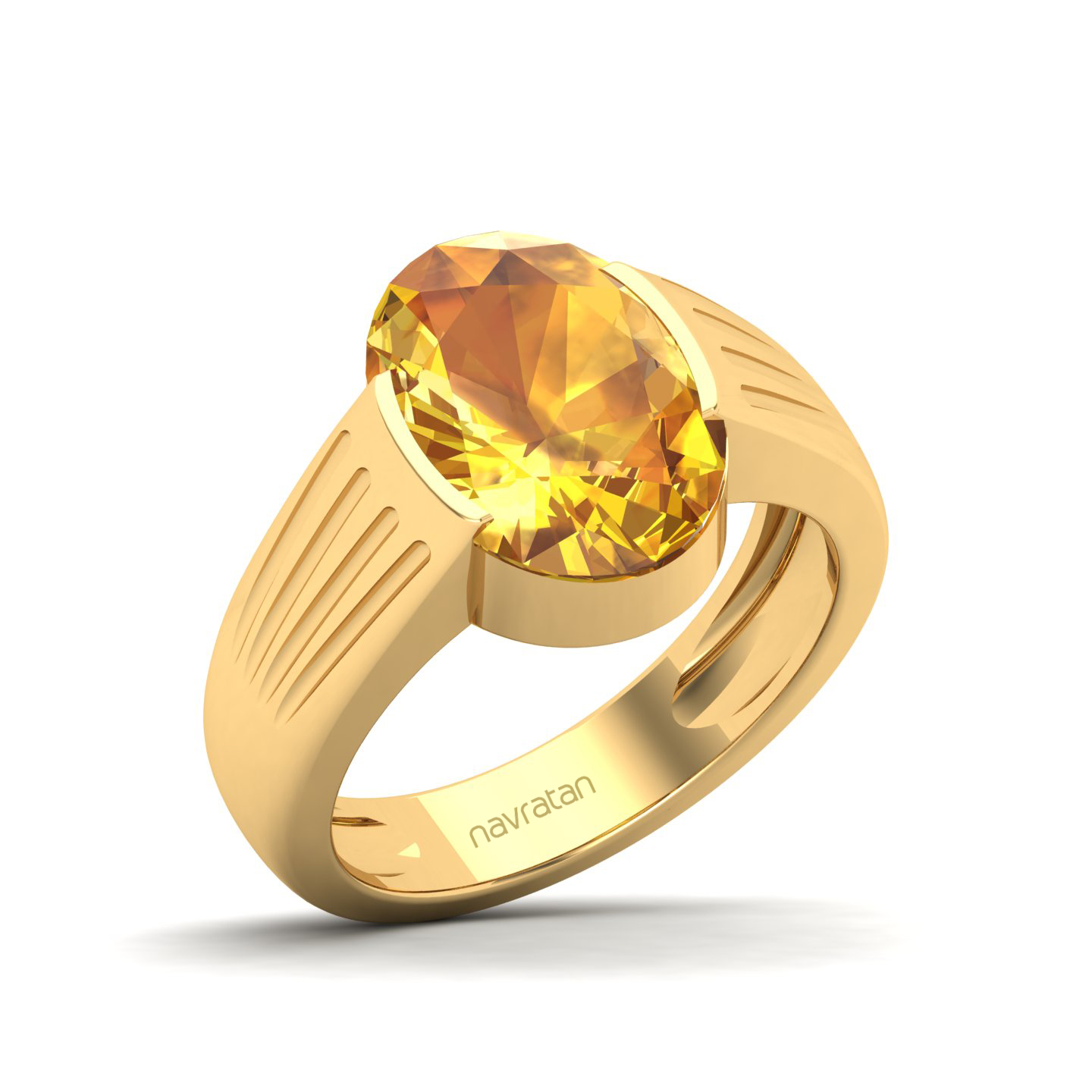 Sunshine Quest Yellow Sapphire Ring