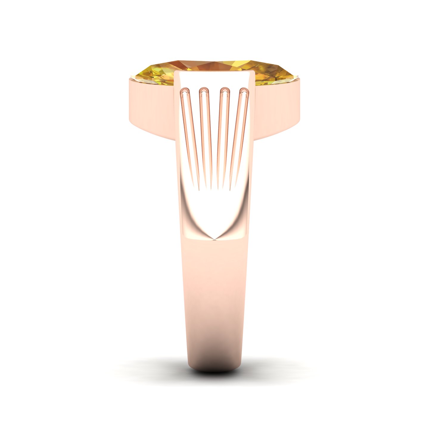 Sunshine Quest Yellow Sapphire Ring