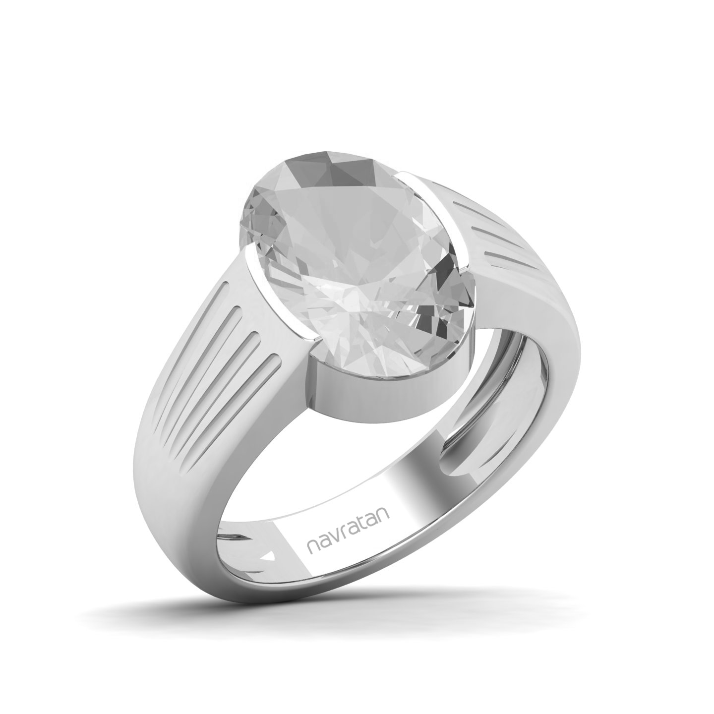 Surreal Beauty White Sapphire Ring