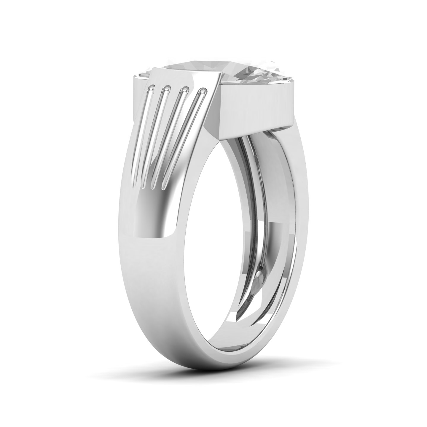 Surreal Beauty White Sapphire Ring