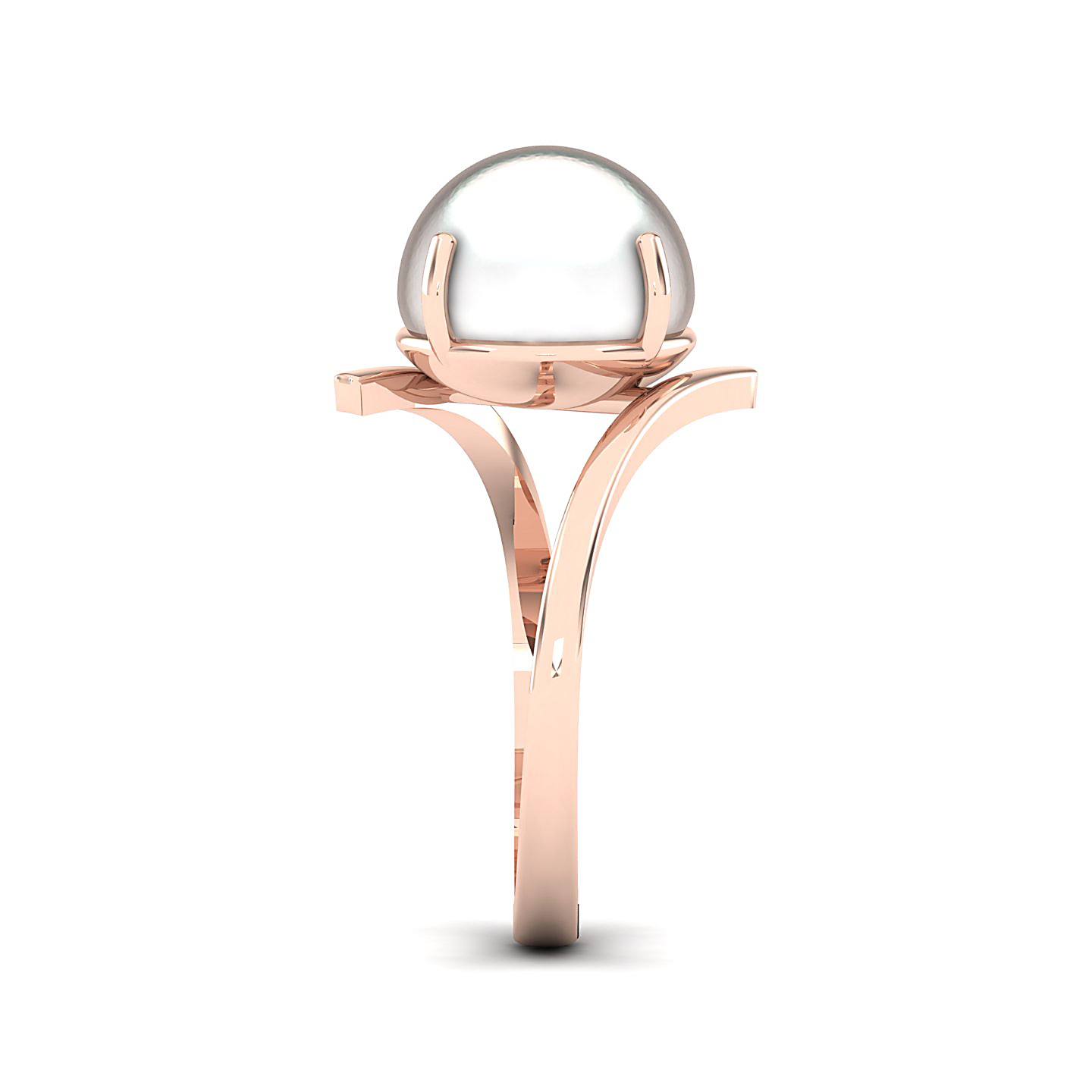 The Celestial Pearl Gold Ring