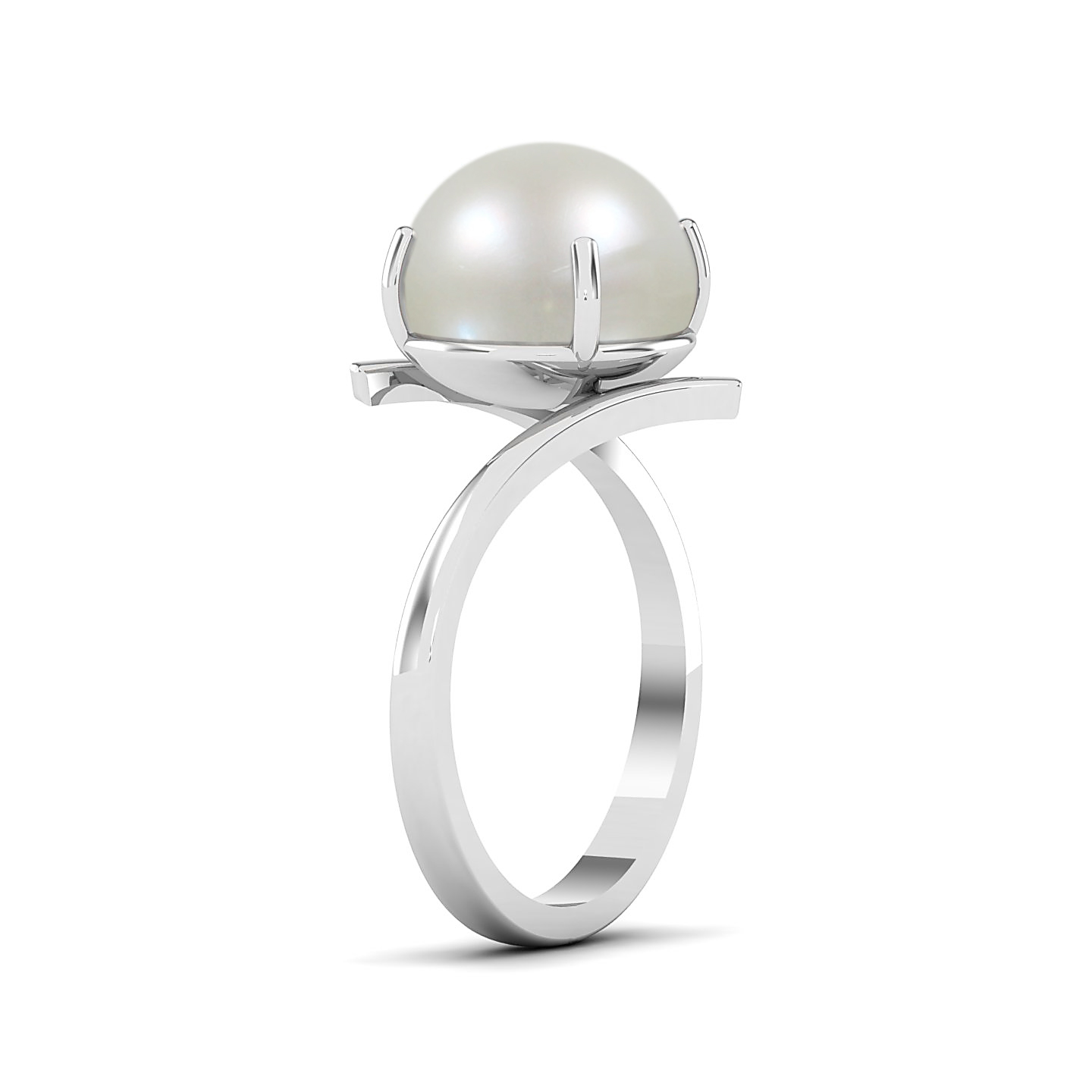 The Celestial Pearl Gold Ring