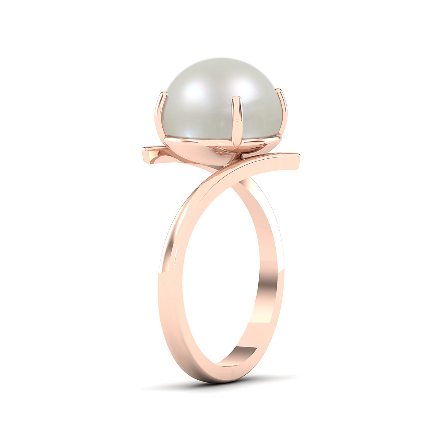 The Celestial Pearl Gold Ring