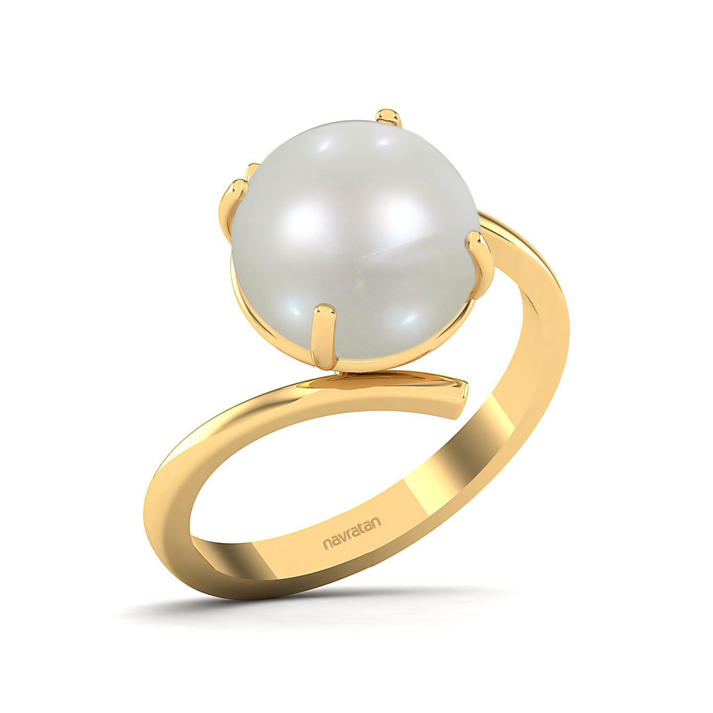 The Celestial Pearl Gold Ring