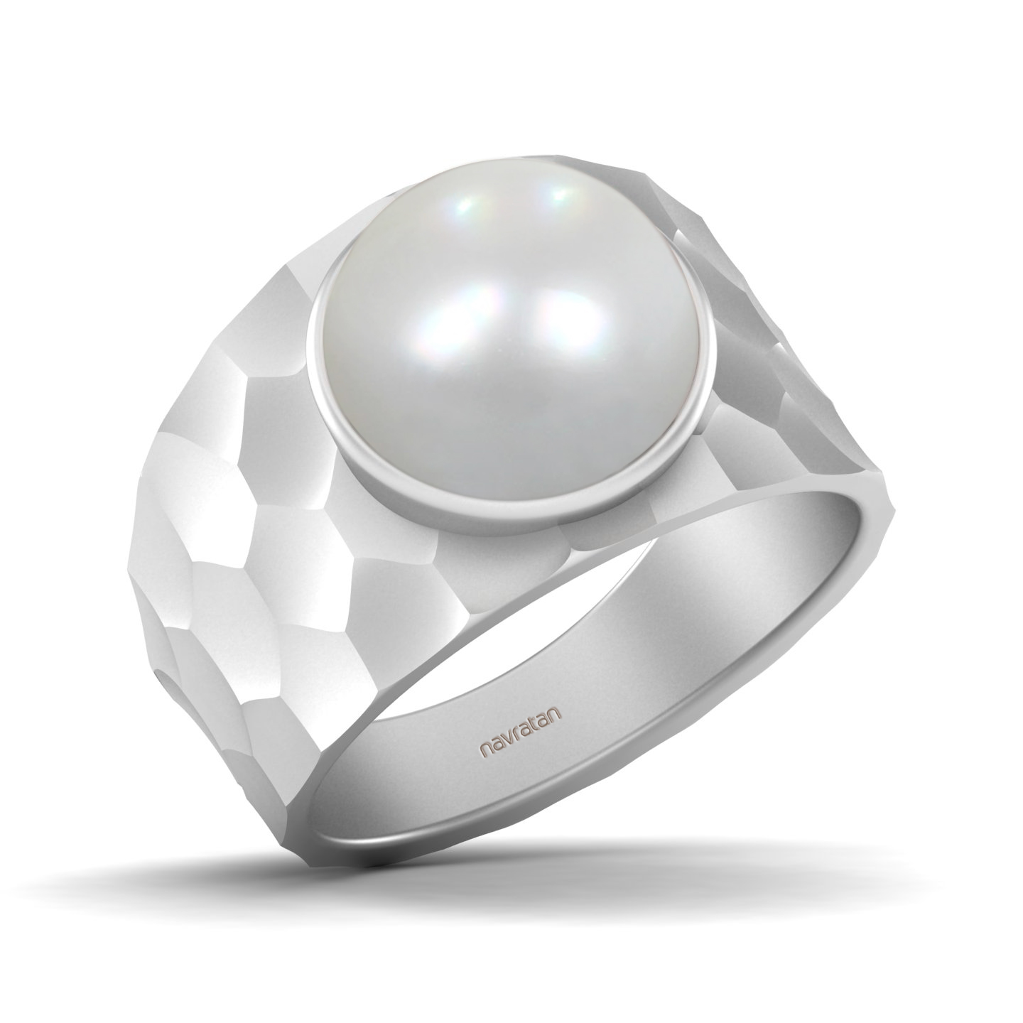 The Chunky Pearl Gold Ring