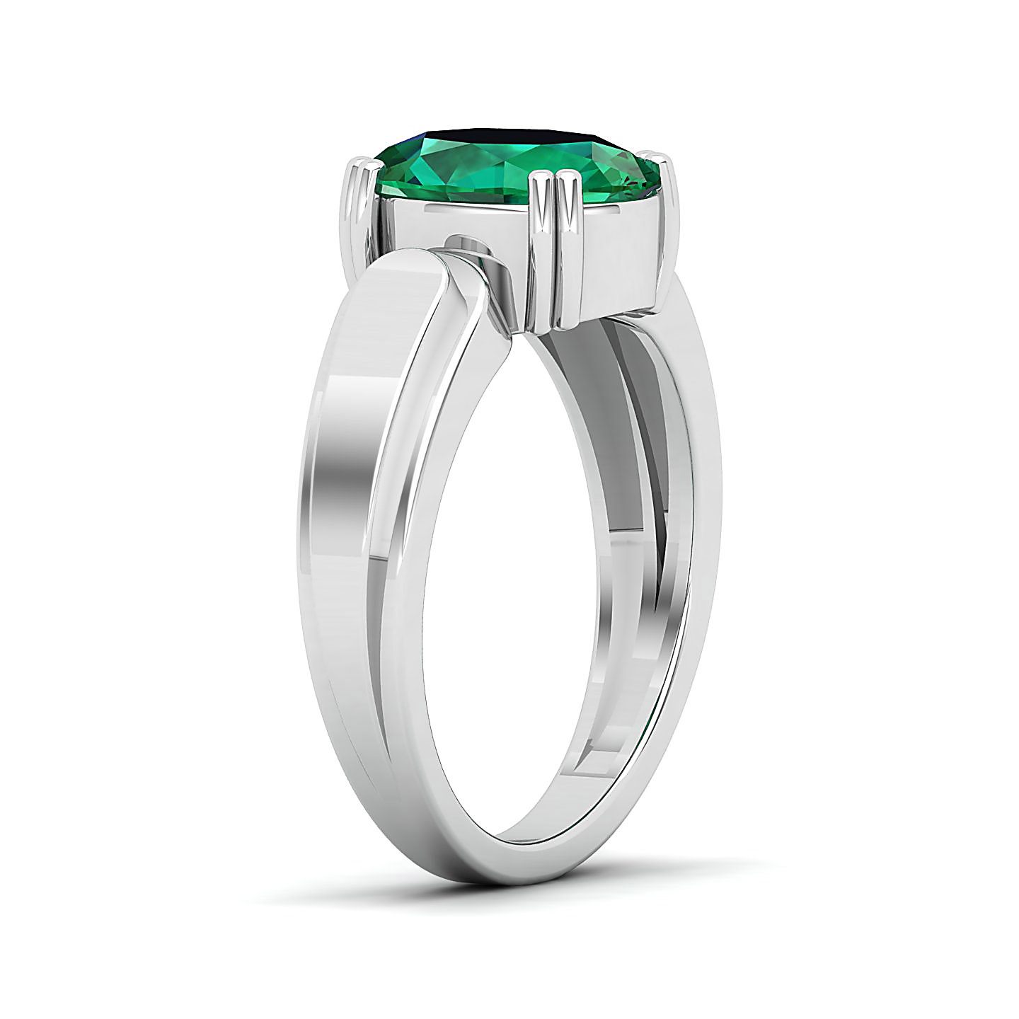 The Dynamic Emerald Gold Ring