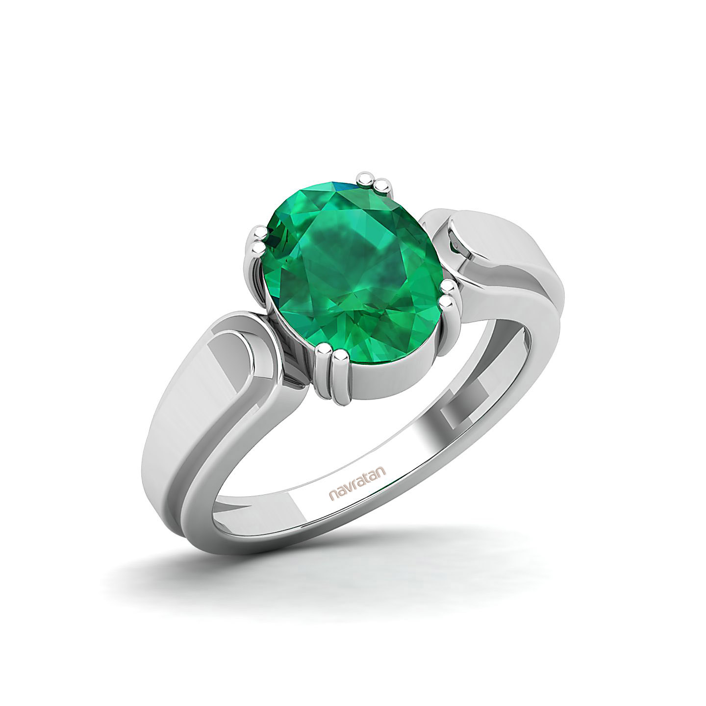 The Dynamic Emerald Gold Ring